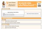 Modelo 036 ▷ Qué es y cómo rellenarlo correctamente - Billin